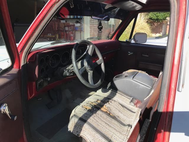 1986 primer Chevrolet C-10 Short wide