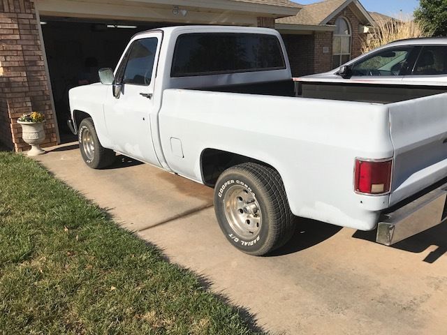 1986 primer Chevrolet C-10 Short wide