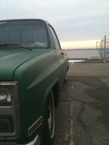 1986 Green Chevrolet C-10