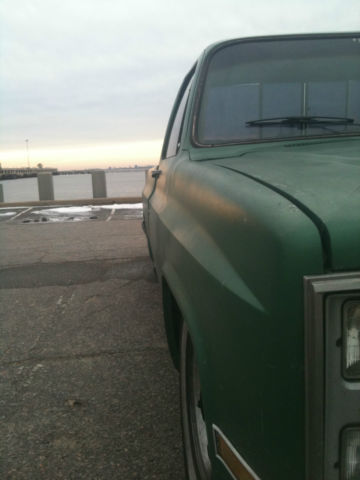 1986 Green Chevrolet C-10
