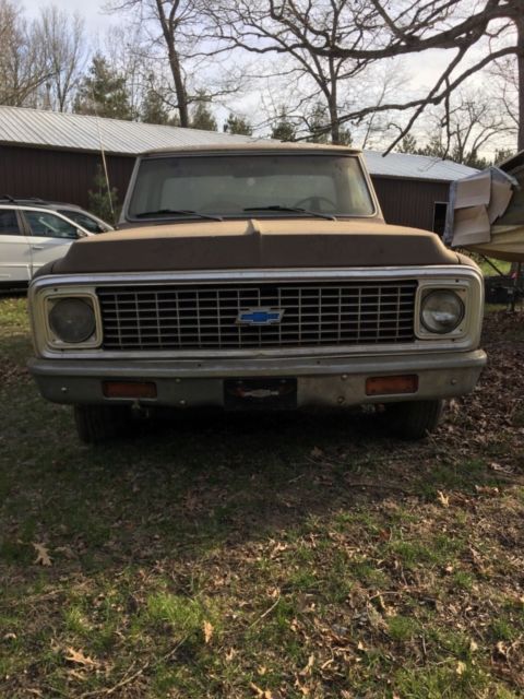 1972 Brown Chevrolet C-10 Standard Cab Pickup