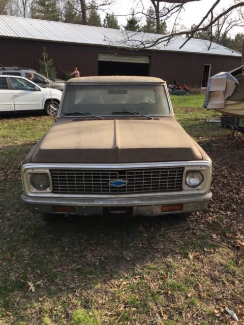 1972 Brown Chevrolet C-10 Standard Cab Pickup
