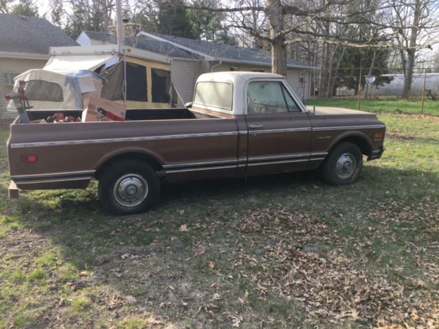 1972 Brown Chevrolet C-10 Standard Cab Pickup