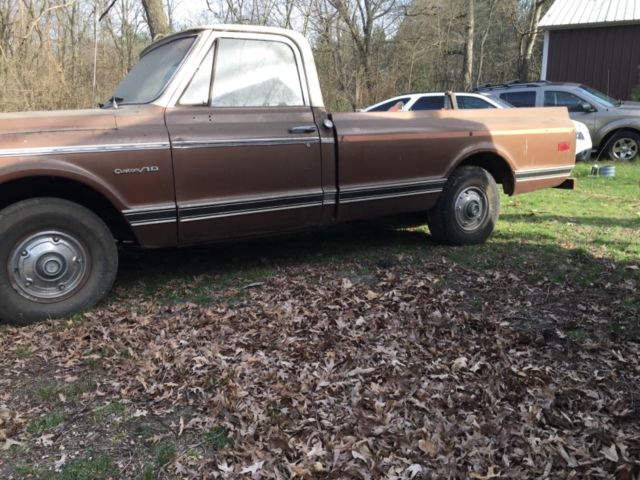 1972 Brown Chevrolet C-10 Standard Cab Pickup