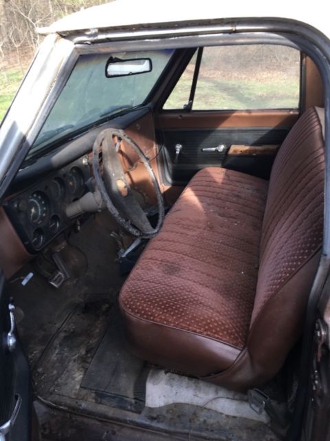1972 Brown Chevrolet C-10 Standard Cab Pickup