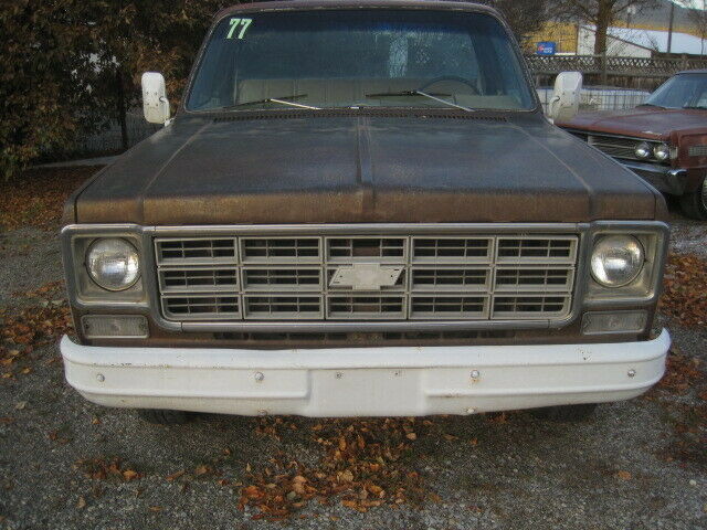 1977 Brown Chevrolet C-10 Pickup