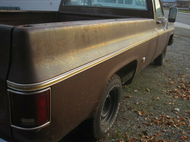 1977 Brown Chevrolet C-10 Pickup