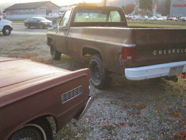 1977 Brown Chevrolet C-10 Pickup