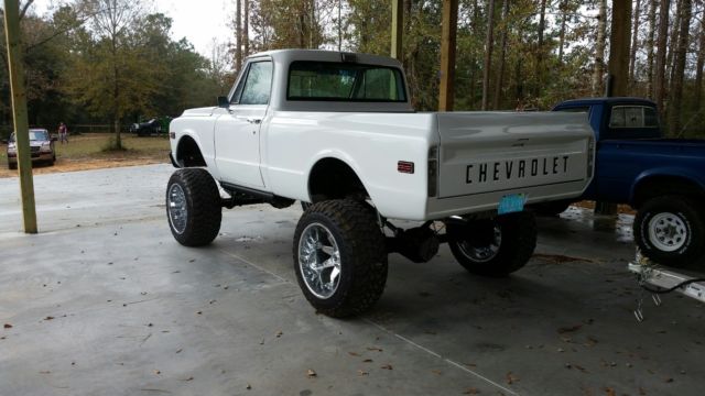 1972 White Chevrolet C-10 Standard Cab Pickup