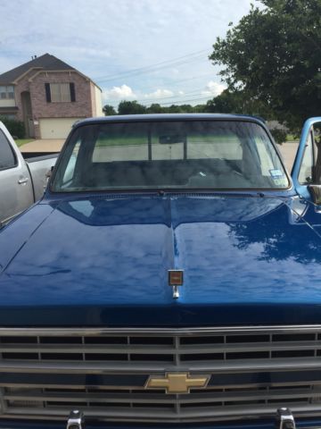 1972 Black Chevrolet C-10 Crew Cab Pickup
