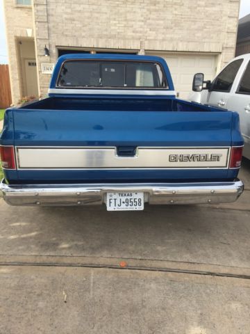 1972 Black Chevrolet C-10 Crew Cab Pickup