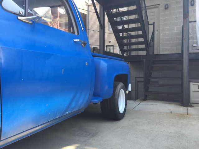 1980 Blue Chevrolet C-10 Standard Cab Pickup