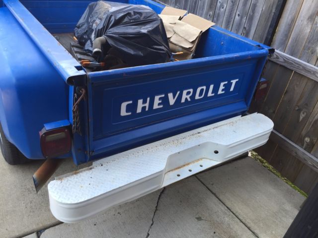 1980 Blue Chevrolet C-10 Standard Cab Pickup