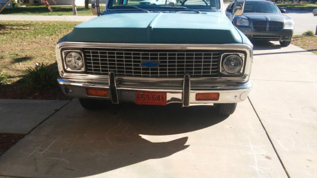 1972 Blue Chevrolet C-10