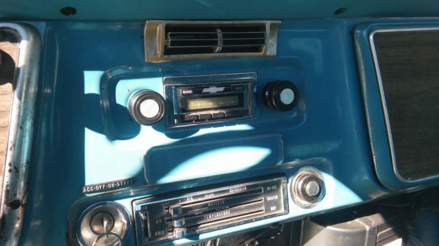 1972 Blue Chevrolet C-10