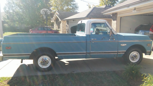 1972 Blue Chevrolet C-10