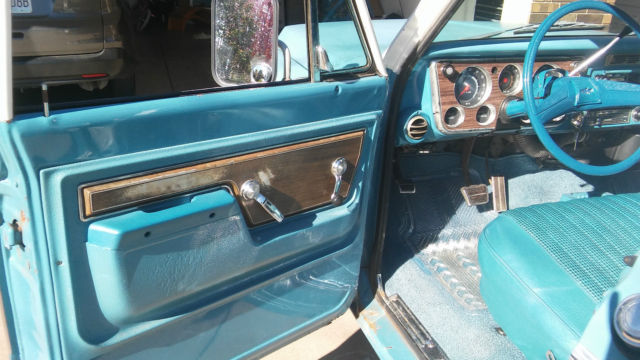 1972 Blue Chevrolet C-10