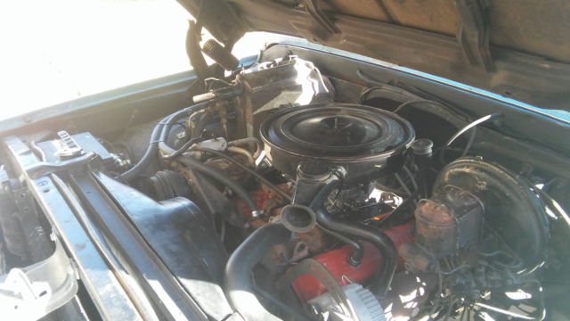 1972 Blue Chevrolet C-10