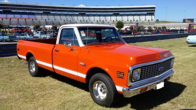 1972 Red Chevrolet C-10 Standard Cab Pickup