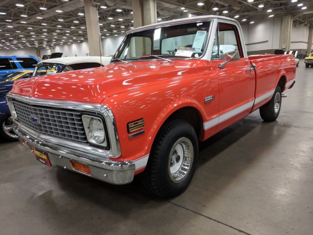 1972 Red Chevrolet C-10 Standard Cab Pickup