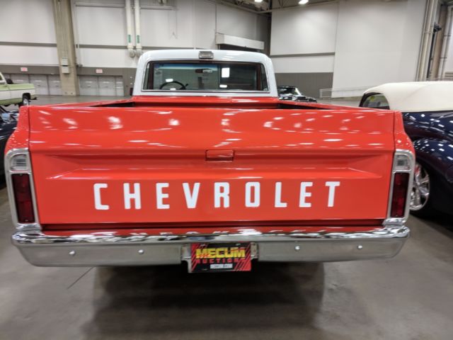 1972 Red Chevrolet C-10 Standard Cab Pickup