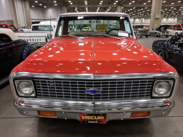 1972 Red Chevrolet C-10 Standard Cab Pickup