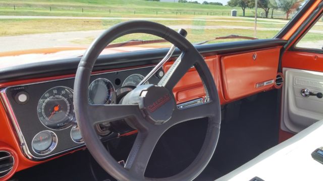 1972 Red Chevrolet C-10 Standard Cab Pickup
