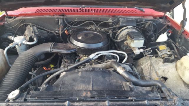 1987 Red Chevrolet Other Pickups Coupe