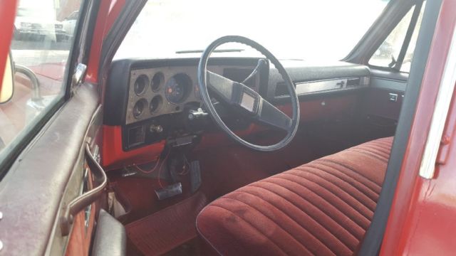 1987 Red Chevrolet Other Pickups Coupe