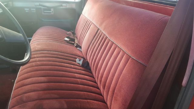 1987 Red Chevrolet Other Pickups Coupe