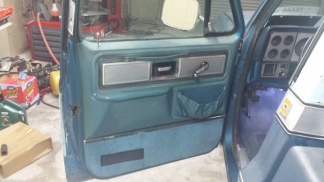 1978 Blue Chevrolet C-10 Standard Cab Pickup