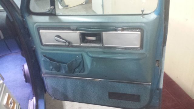 1978 Blue Chevrolet C-10 Standard Cab Pickup