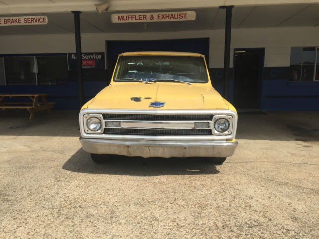 1969 Yellow Chevrolet C-10 SWB