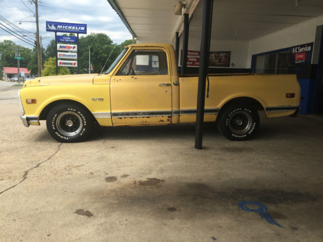 1969 Yellow Chevrolet C-10 SWB