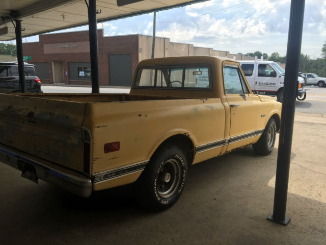 1969 Yellow Chevrolet C-10 SWB