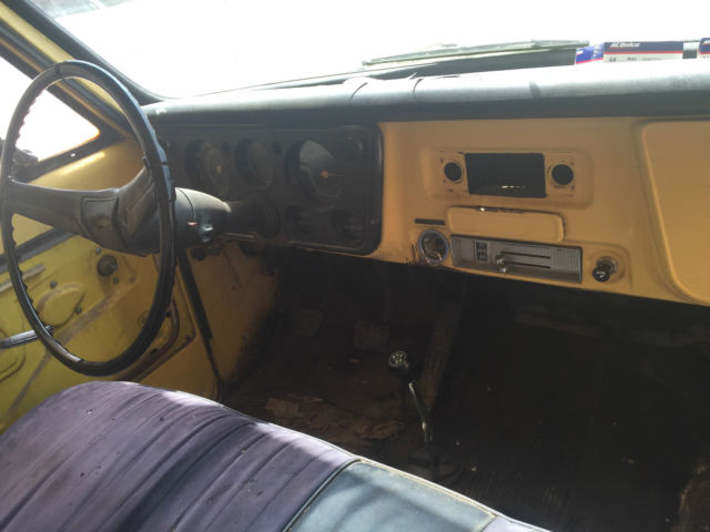 1969 Yellow Chevrolet C-10 SWB