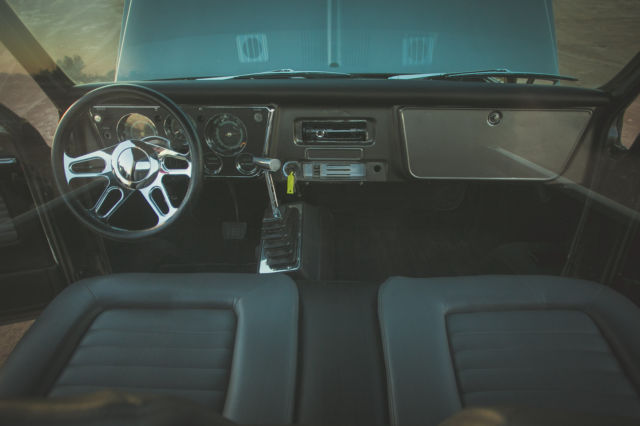 1962 Blue Chevrolet C-10 Standard Cab Pickup
