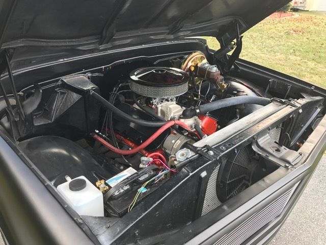 1972 Black Chevrolet C-10