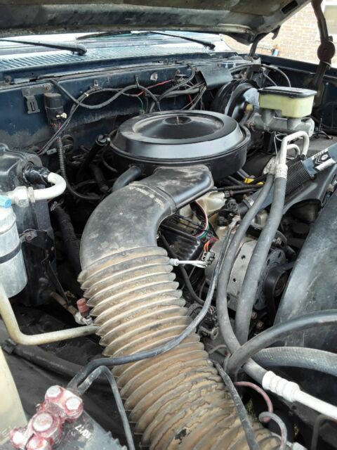 1987 Blue Chevrolet Pickup Standard Cab Pickup