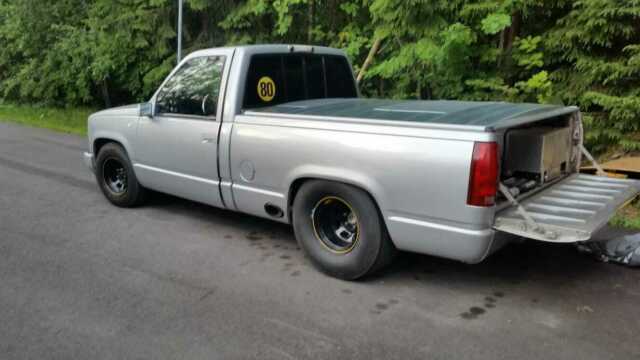 1990 Silver Chevrolet Silverado 1500