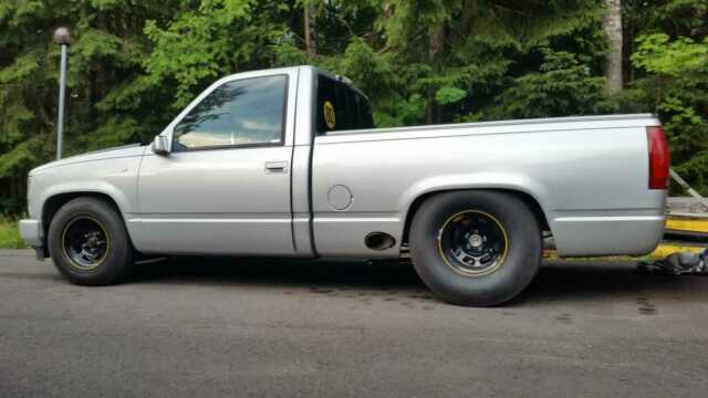 1990 Silver Chevrolet Silverado 1500