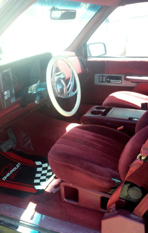 19900000 Black Chevrolet C/K Pickup 1500 Standard Cab Pickup