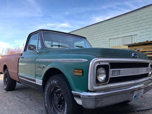 1970 Green Chevrolet Other Pickups Standard Cab Pickup