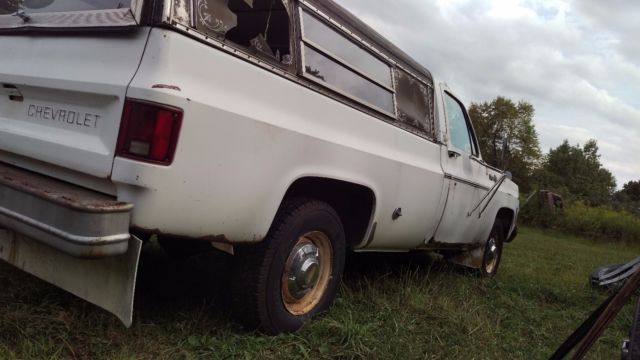 1973 White Chevrolet Other Pickups Standard Cab Pickup