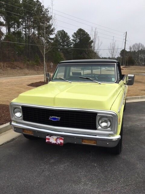 1971 Yellow Chevrolet Other Pickups Standard Cab Pickup
