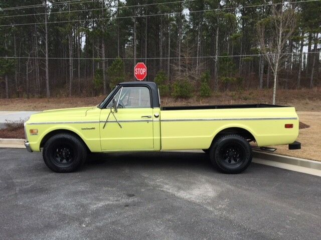 1971 Yellow Chevrolet Other Pickups Standard Cab Pickup