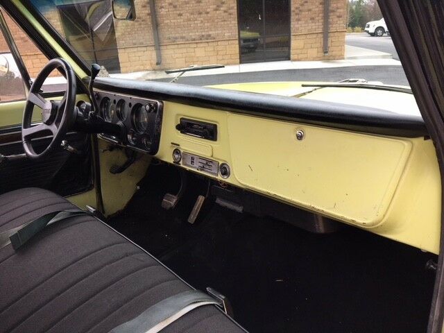 1971 Yellow Chevrolet Other Pickups Standard Cab Pickup