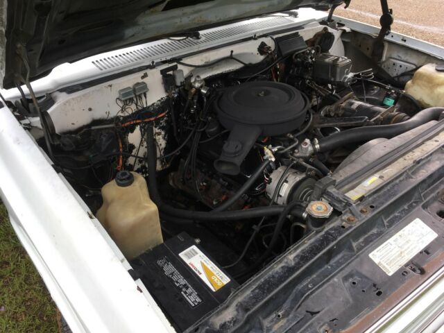 1987 White Chevrolet C-10 Crew Cab Pickup