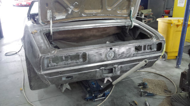 1968 Marina Blue Chevrolet Camaro Convertible