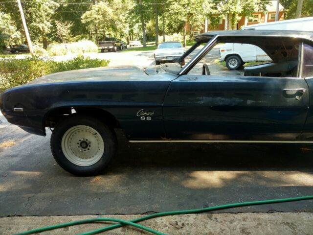 1969 Blue Chevrolet Camaro Coupe